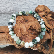 Load image into Gallery viewer, 🌿✨ Moss Agate Bracelet — Growth • Stability • Natural Calm ✨🌿