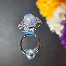 Load image into Gallery viewer, Aquamarine Ring (Adjustable) – 海蓝宝可调节戒指