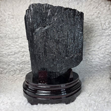 Load image into Gallery viewer, Raw Black Tourmaline Display – Protection, Grounding & Energy Shield