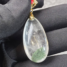 Load image into Gallery viewer, Green Phantom Quartz Pendant – 绿幽灵水晶吊坠