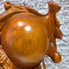 Load image into Gallery viewer, Rosewood Hulu Wealth & Protection Carving (葫芦) – Abundance & Longevity
