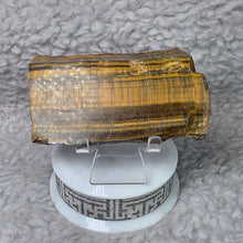 Load image into Gallery viewer, Yellow Tiger Eye Slab Display – Wealth Focus, Confidence & Protective Energy