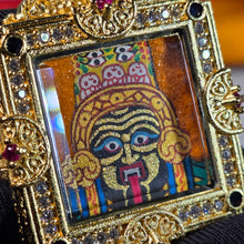 Load image into Gallery viewer, Hand-Drawn Tibetan Zashi Lhamo Pendant (Orange) – 手绘藏传橙色扎基拉姆吊坠