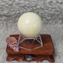 Load image into Gallery viewer, Tridacna Sphere – Purity, Calm & Protective Energy