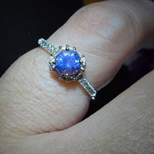 Load image into Gallery viewer, Tanzanite Ring (Adjustable) – 坦桑石可调节戒指
