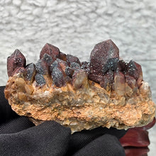 Load image into Gallery viewer, Red Hematite Quartz – Grounding, Vitality & Inner Strength