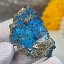 Load image into Gallery viewer, Blue Aerinite Specimen Display (Spain) – 西班牙蓝纤石标本摆件