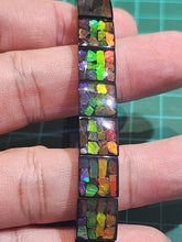 Load image into Gallery viewer, Ammolite Flat Bracelet