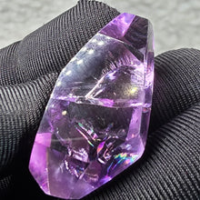 Load image into Gallery viewer, Polished Amethyst Azeztulite – Calm, Intuition & High-Vibration Energy