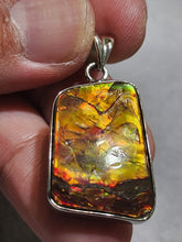 Load image into Gallery viewer, Ammolite Pendant – Ancient Energy, Timeless Beauty