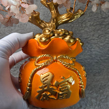 Load image into Gallery viewer, Rose Quartz Money Bag Tree – Wealth, Love & Abundance Energy