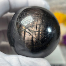 Load image into Gallery viewer, Hypersthene Sphere Display – 紫苏辉石球摆件