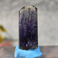 Load image into Gallery viewer, Raw Unheated Tanzanite – Natural Violet-Blue Awakening Stone