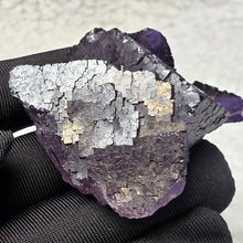 Load image into Gallery viewer, Purple Fluorite Specimen – Clarity, Protection & Spiritual Insight