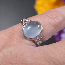 Load image into Gallery viewer, Aquamarine Ring (Adjustable) – 海蓝宝可调节戒指