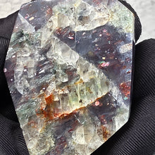 Load image into Gallery viewer, Iolite with Sunstone Specimen – Vision, Vitality & Abundance