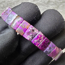 Load image into Gallery viewer, Good Grade Sugilite Flat Bracelet – Emotional Healing & Protection