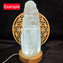 Load image into Gallery viewer, Polished Spiral Selenite Tower Display (15cm) – 透石膏能量柱摆件