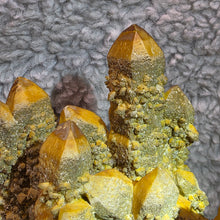 Load image into Gallery viewer, Quartz with Iron Oxide & Actinolite (Inner Mongolia) – Strength, Growth & Earth Energy