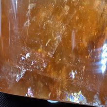 Load image into Gallery viewer, Golden Calcite Ingot Display – Wealth Attraction, Confidence & Prosperity Energy