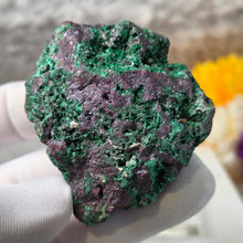 Load image into Gallery viewer, Raw Copper, Cuprite, Malachite & Calcite (Namibia) – 纳米比亚天然原生铜、赤铜矿、孔雀石与方解石共生矿标本