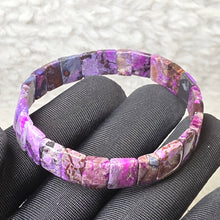 Load image into Gallery viewer, Good Grade Sugilite Flat Bracelet – Emotional Healing & Protection