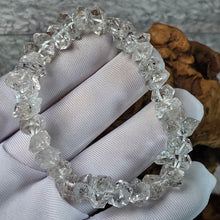 Load image into Gallery viewer, Raw Herkimer Diamond Bracelet – Natural Double Terminated Quartz