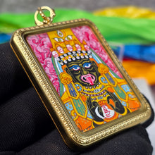 Load image into Gallery viewer, Hand-Drawn Tibetan Zashi Lhamo Pendant (Pink) – 手绘藏传粉色扎基拉姆吊坠