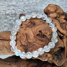 Load image into Gallery viewer, Rainbow Moonstone Bracelet (Madagascar) – 马达加斯加彩光月光石手链