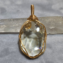 Load image into Gallery viewer, Citrine Azeztulite Wire Wrapped Pendant – 黄阿赛斯特莱绕线吊坠