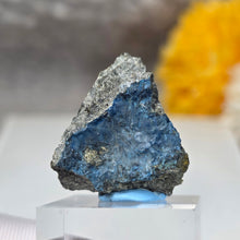 Load image into Gallery viewer, Blue Aerinite Specimen Display (Spain) – 西班牙蓝纤石标本摆件