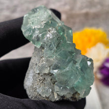 Load image into Gallery viewer, Green Fluorite Specimen (Xianghualing Mine, Hunan, China) – 湖南香花岭矿天然绿色萤石矿物标本