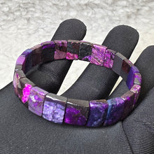 Load image into Gallery viewer, Good Grade Sugilite Flat Bracelet – Emotional Healing & Protection