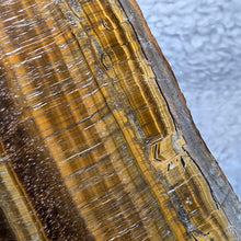 Load image into Gallery viewer, Yellow Tiger Eye Slab Display – Wealth Focus, Confidence & Protective Energy