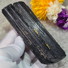 Load image into Gallery viewer, Raw Black Tourmaline Display (Brazil) – 巴西黑碧玺原石摆件