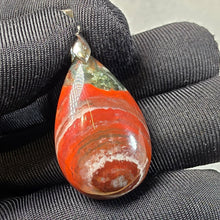 Load image into Gallery viewer, Chicken Blood Stone Pendant – 鸡血石吊坠