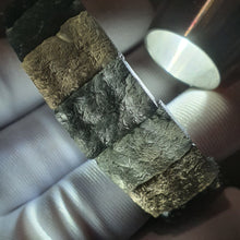 Load image into Gallery viewer, Cintamani Flat Bracelet – Rare Meteoric Material