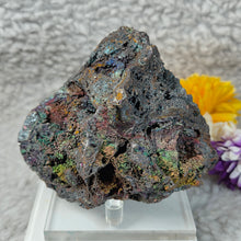 Load image into Gallery viewer, Iridescent Goethite (Leklai) Display – 彩虹针铁矿(力泥)摆件