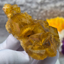 Load image into Gallery viewer, Yellow Fluorite Mineral Specimen (Morocco) – 摩洛哥天然黄色萤石矿物标本