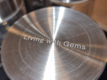 Load image into Gallery viewer, Living Gems Crystal Water Bottle