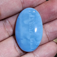 Load image into Gallery viewer, Blue Opal cabochon from Oregon, USA
