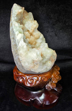 Load image into Gallery viewer, Jumbo Green Apophyllite with Stilbite Mineral Specimen (Maharashtra, India) – 印度马哈拉施特拉邦大型绿色鱼眼石共生辉沸石天然矿物标本
