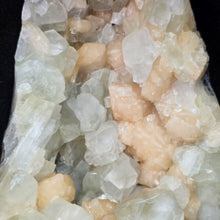 Load image into Gallery viewer, Jumbo Green Apophyllite with Stilbite Mineral Specimen (Maharashtra, India) – 印度马哈拉施特拉邦大型绿色鱼眼石共生辉沸石天然矿物标本

