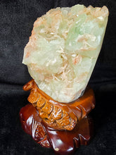 Load image into Gallery viewer, Jumbo Green Apophyllite with Stilbite Mineral Specimen (Maharashtra, India) – 印度马哈拉施特拉邦大型绿色鱼眼石共生辉沸石天然矿物标本
