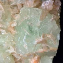 Load image into Gallery viewer, Jumbo Green Apophyllite with Stilbite Mineral Specimen (Maharashtra, India) – 印度马哈拉施特拉邦大型绿色鱼眼石共生辉沸石天然矿物标本
