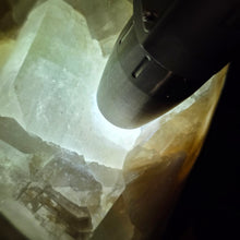 Load image into Gallery viewer, Jumbo Green Apophyllite with Stilbite Mineral Specimen (Maharashtra, India) – 印度马哈拉施特拉邦大型绿色鱼眼石共生辉沸石天然矿物标本
