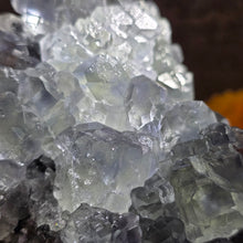 Load image into Gallery viewer, Blue-Greenish Cubic Fluorite Mineral Specimen (Yaogangxian Mine, Hunan, China) – 中国湖南瑶岗仙矿蓝绿色立方萤石矿物标本

