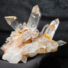 Load image into Gallery viewer, Colombian Lemurian Cathedral Record Keeper Quartz with Limonite (Santander, Colombia) – 哥伦比亚桑坦德天然雷姆利亚教堂型记录者石英共生褐铁矿标本
