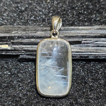 Load image into Gallery viewer, Blue Needle Quartz Pendant – 天然蓝针水晶吊坠
