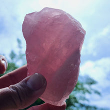 Load image into Gallery viewer, 🌸 Raw Rose Quartz Crystal from Madagascar – Love, Harmony &amp; Healing
